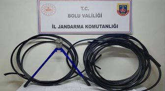 Bolu'da Kablo Hırsızı JASAT'tan Kaçamadı