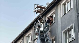 Burdur'da yangın paniği: 6 kişi kurtarıldı