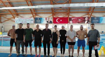 Düzce'de cankurtaranlara boğulma tatbikatı