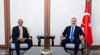 Fidan ve ABD Temsilcisi Barrack Ankara'da Görüştü