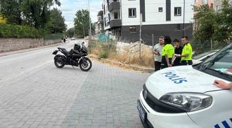 Kütahya'da Motosiklet ile Otomobil Çarpıştı: 1 Yaralı