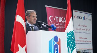 TİKA'dan Beyrut'ta Çocuklara Dijital Eğitim Merkezi
