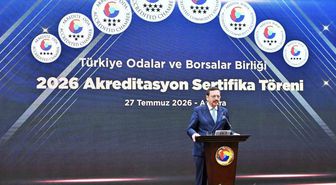 TOBB'dan 73 oda ve borsaya akreditasyon sertifikası