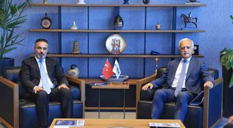 ULUSDER Başkanı Polat, DEİK Başkanı Olpak'ı Ziyaret Etti