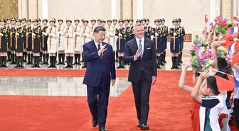 Xi Jinping, Slovakya Cumhurbaşkanı Pellegrini ile Beijing'de bir araya geldi