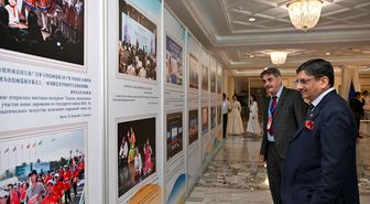 ŞİÖ'nün 25. yılında Bişkek'te fotoğraf sergisi açıldı