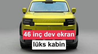 Chery-JLR ortaklığının ilk aracı Freelander 8 iç mekanını gösterdi
