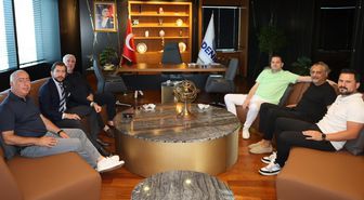 DENİB'den Denizli Basket'e destek ziyareti