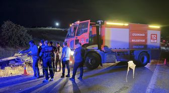 Kırşehir'de traktör ile otomobilin çarpıştığı kazada 1 kişi öldü, 1 kişi yaralandı