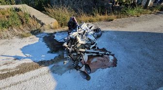 Otomobille çarpışan motosikletin sürücüsü hayatını kaybetti