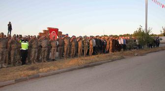 Malazgirt'te şehit binbaşı anıldı