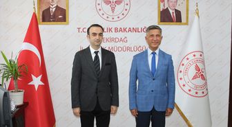 Tekirdağ'da sağlık ve güvenlik ziyaretleri, belediyede yol çalışmaları