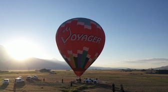 Ağrı Dağı'nda sıcak hava balonu dönemi başlıyor