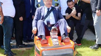 Trabzon'da 850 metrelik dağ kızağı tesisi hizmete açıldı