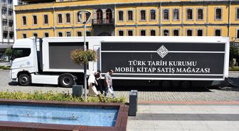 TTK'nın mobil kitap tırı Trabzon'da