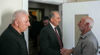 Vali Taşyapan, Dağcı Yüksel Işık'ın Kayınpederine Başsağlığı Ziyaretinde Bulundu