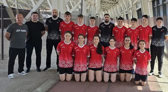 15 Yaş Altı Badminton Milli Takımı Erzincan’da kampa girdi