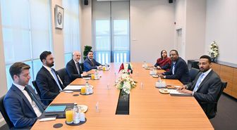 Akif Çağatay Kılıç, Sudan Egemenlik Konseyi Başkanı'nın Siyasi ve Dış İlişkiler Danışmanı Eltayeb ile görüştü