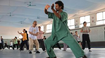 Albüm: Tai Chi tutkunları, kadim dövüş sanatının doğduğu Çin köyünde bir araya geldi