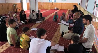 Anamur yaylalarında yaz Kur’an kursları devam ediyor