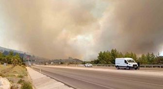 Antalya’da orman yangını