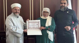 Arjantin’den gelen Eva, Gaziantep’te Müslüman oldu