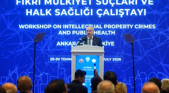 Başkentte 'Fikri Mülkiyet Suçları ve Halk Sağlığı Çalıştayı' başladı