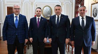 Bilecik heyeti Adalet Bakanı Gürlek ile kentteki çalışmaları ve projeleri değerlendirdi