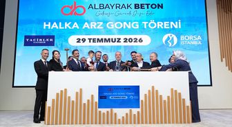 Borsa İstanbul'da gong Albayrak Hazır Beton Sanayi ve Ticaret AŞ için çaldı