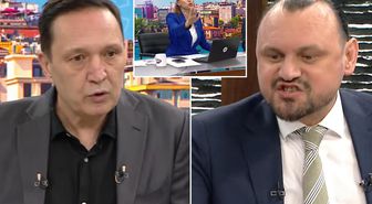 Canlı yayında stüdyoyu terk etti! Hakaretler havada uçuştu