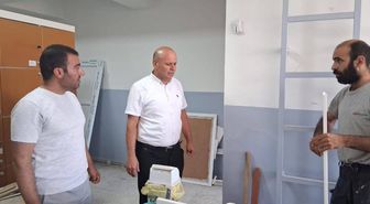 Çermik’te okullar yeni eğitim ve öğretim yılına hazırlanıyor