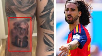 Cucurella sözünü tuttu! İşte tüm dünyanın merakla beklediği o dövme