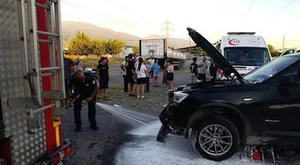 Dörtyol’da trafik kazası: 1 yaralı