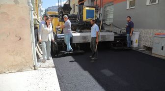 Edirne Belediyesinin üstyapı çalışmaları devam ediyor