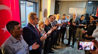 EMŞAV Siirt hizmet binası açıldı