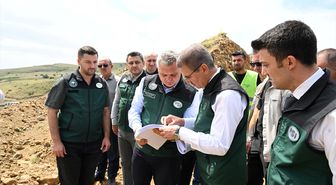 Erzurum'da 405 hektar tarım arazisini sulayacak Gerek Barajı'nın seneye su tutması hedefleniyor