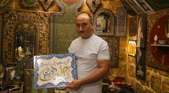Halepli el sanatları ustası, 1400 yıllık ahşap kabartma sanatını gelecek nesillere taşıyor