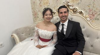 Japon geline Bolu’da Türk usulü düğün