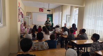 Kırıkkale’de Kur’an kursu öğrencilerine bağımlılıkla mücadele eğitimi verildi