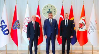 Kırklareli Valisi Turan ve AK Parti Milletvekili Sarıçam, Ankara'da ziyaretlerde bulundu