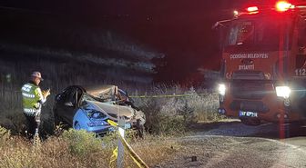 Kırşehir’de otomobil ile traktör çarpıştı: 1 ölü, 2 yaralı