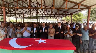 Mersin'de 97 yaşında vefat eden Kore gazisinin cenazesi defnedildi