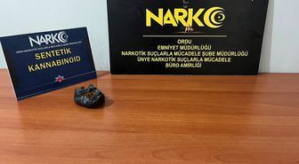 Ordu'daki uyuşturucu operasyonunda 1 şüpheli tutuklandı