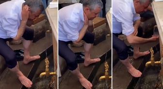 Özgür Özel'in abdest görüntüsü büyük tartışma yarattı