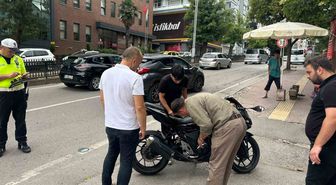 Samsun’da motosiklet SUV araca çarptı: 1 yaralı