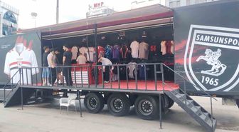 Samsunspor tırı Çarşamba’da
