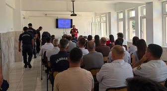 Sinop’ta jandarma personeline psikososyal destek eğitimi