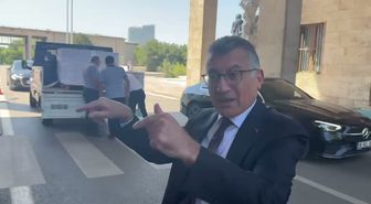 TBMM'de 'çerçeve yasa' toplantısı... AK Parti Genel Başkan Vekili Ala ve AK Parti Sözcüsü Çelik, TBMM Başkanı Kurtulmuş'u ziyaret etti