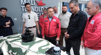 TOGÜ Rektörü Yılmaz, Milli Teknoloji Atölyeleri Lise Yaz Okulu öğrencileriyle buluştu