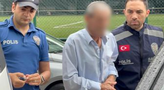 Tramvayda hayasızca harekette bulunan yaşlı adama gözaltı